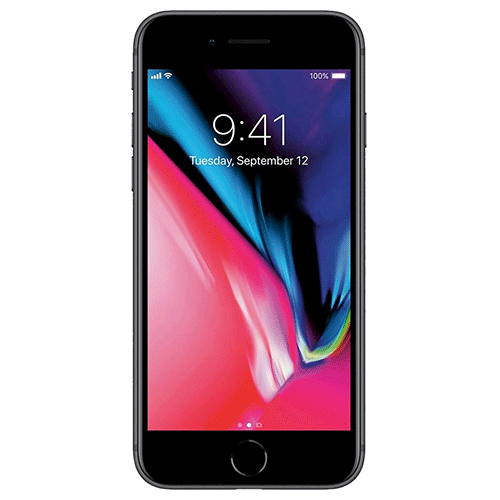 iPhone 8 Space Gray 64GB Unlocked - Certified Refurbished w Warranty