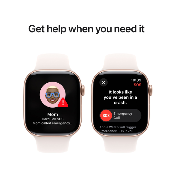 Apple Watch Series 10 42MM Rose Gold (GPS + Cellular) - Rose gold / 42MM / GPS + Cellular / Excellent