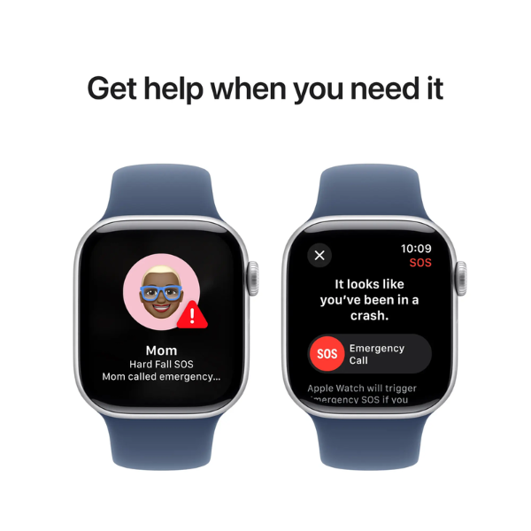Apple Watch Series 10 46MM Silver (GPS + Cellular) - Silver / 46MM / GPS + Cellular / Excellent