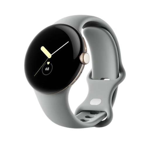 Google Pixel Watch (1st Gen) 41MM (GPS) - Champagne Gold Stainless Steel - Ecofriendly