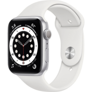 Apple Watch Series 6 44MM Silver (GPS) - Certified Refurbished with Warranty