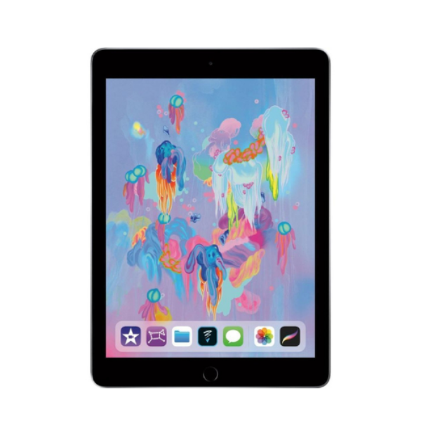 iPad 2018 6th Gen 9.7" 32GB Space Gray (Wifi) - Certified Refurbished w Warranty