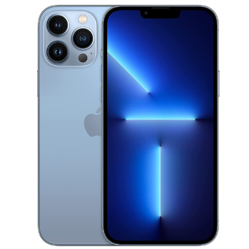 iPhone 13 Pro Max Sierra Blue 128GB Unlocked - Certified Refurbished w Warranty