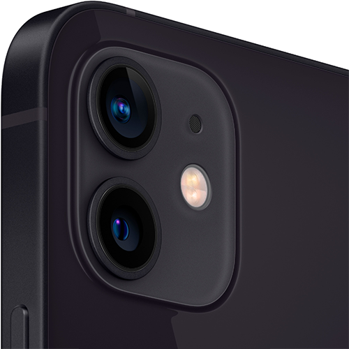 iPhone 12 Black 128GB Unlocked - Certified Refurbished w Warranty