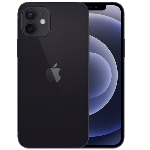 iPhone 12 Black 128GB Unlocked - Certified Refurbished w Warranty