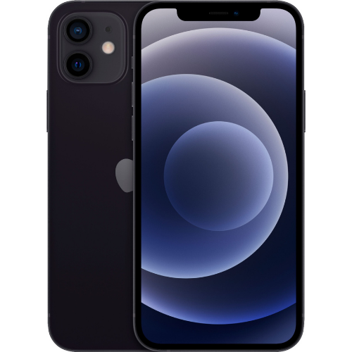 iPhone 12 Black 128GB Unlocked - Certified Refurbished w Warranty