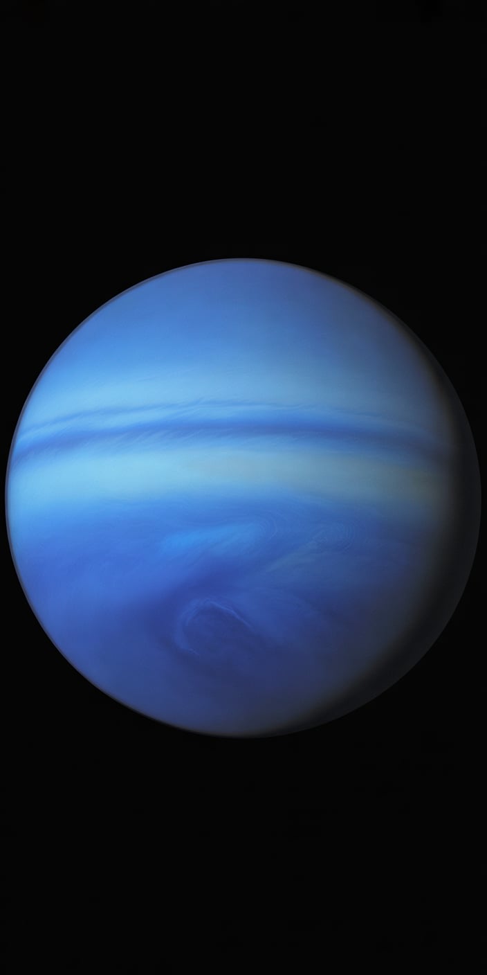 This striking wallpaper showcases a delicate, floating bubble with a rich iridescent surface that mimics a planetary sphere. The reflection of blue, purple, and soft pink light swirls gently across the surface, set against a stark black background. Ideal for fans of planet wallpaper iphone and galaxy universe wallpaper, it blends elegance and cosmic wonder in one fluid design. A dreamy, abstract choice perfect for enhancing any iPhone screen.